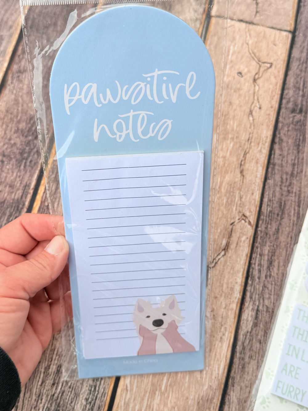 Pet Lover Magnetic Notepad & Sticky Notes Set - Picture 2 of 5